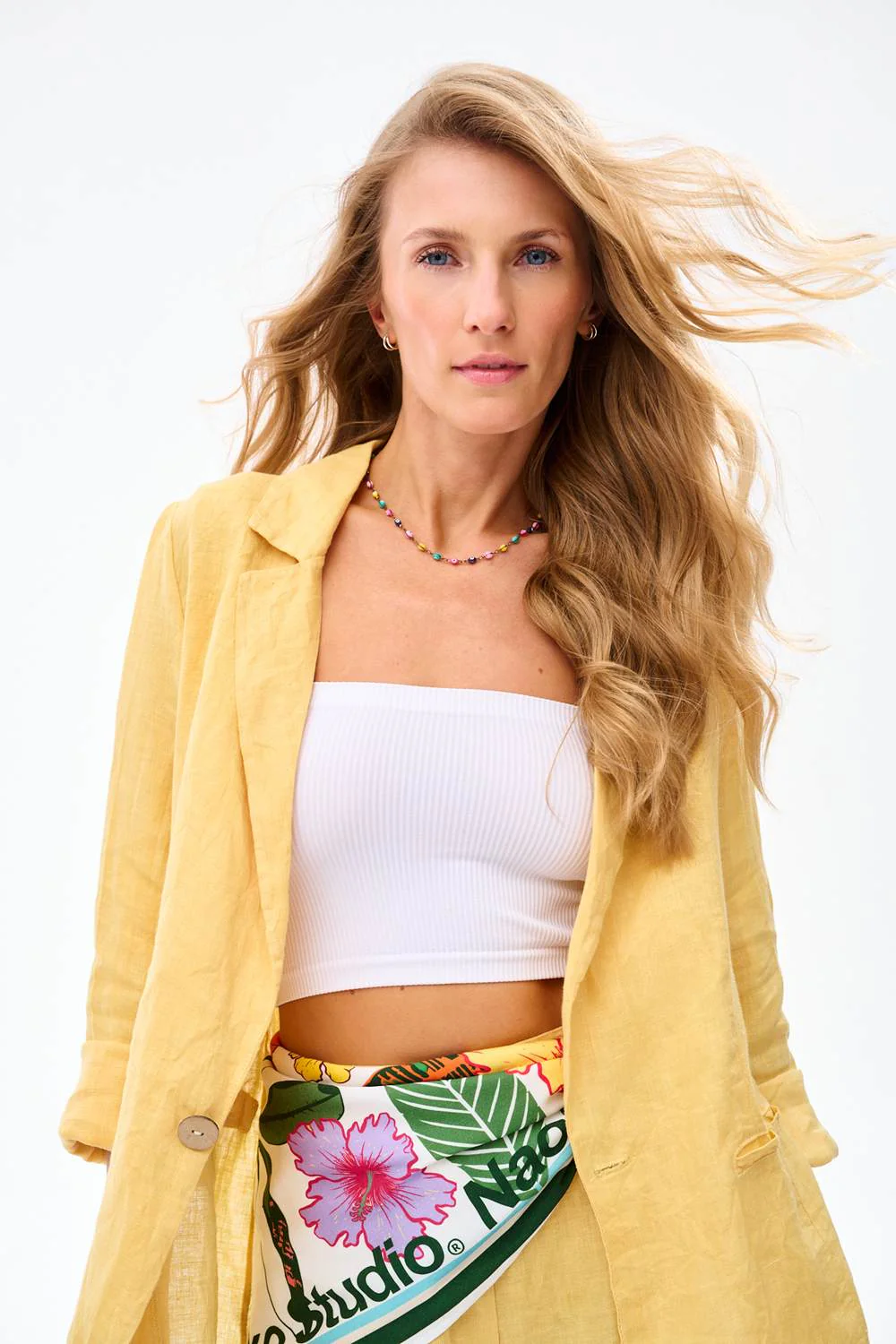 Marynarka lniana Summer Chaser - Image 5