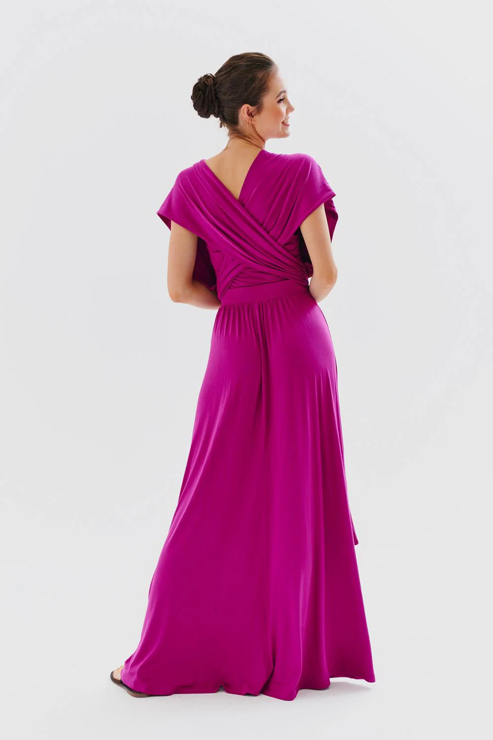 Sukienka infinity maxi Magenta Love - Image 10