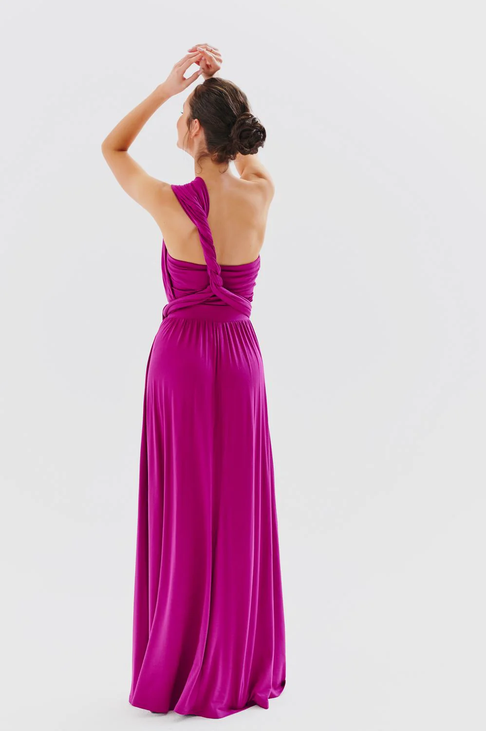 Sukienka infinity maxi Magenta Love - Image 11
