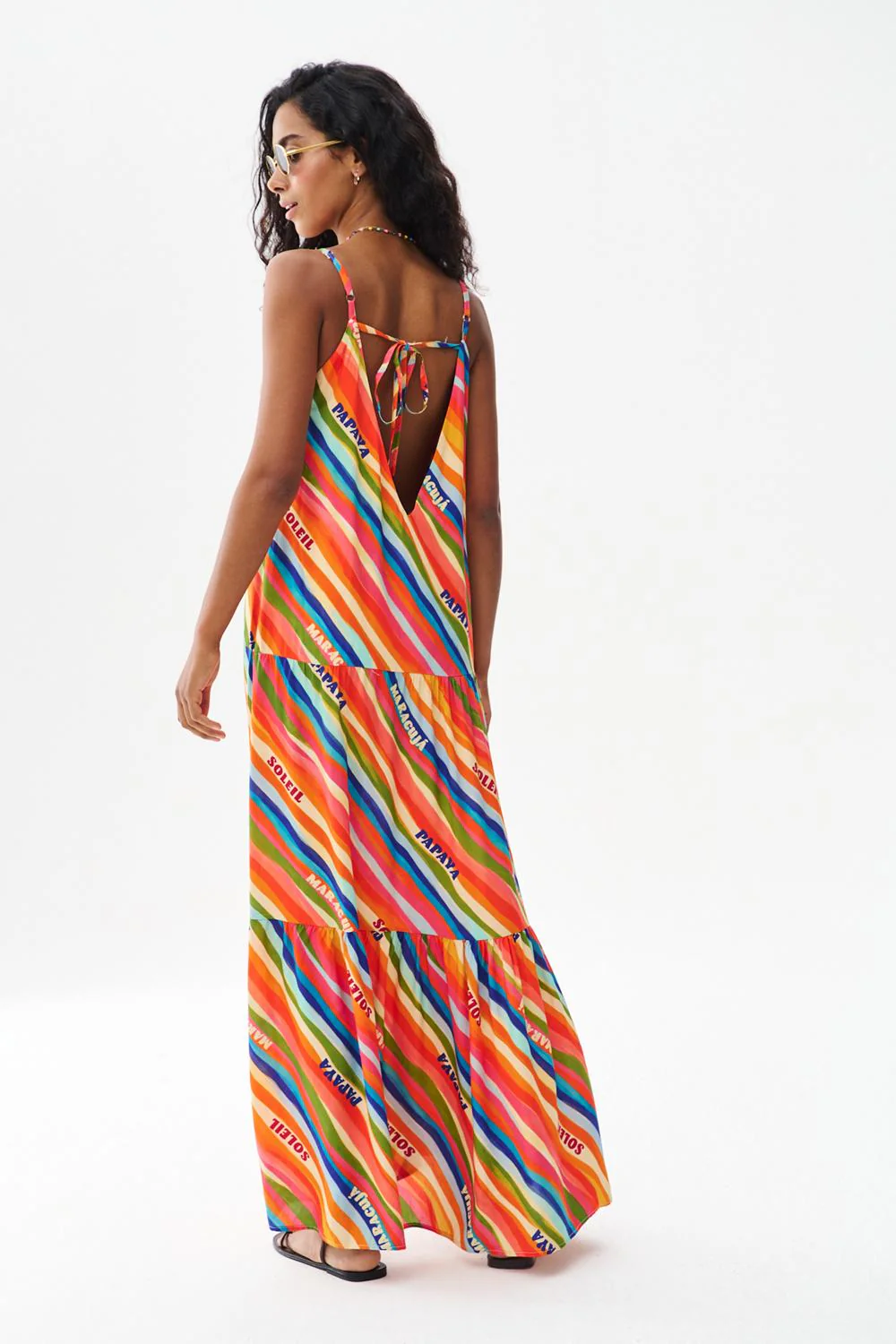 Sukienka maxi na ramiączkach Juicy Lines - Image 2