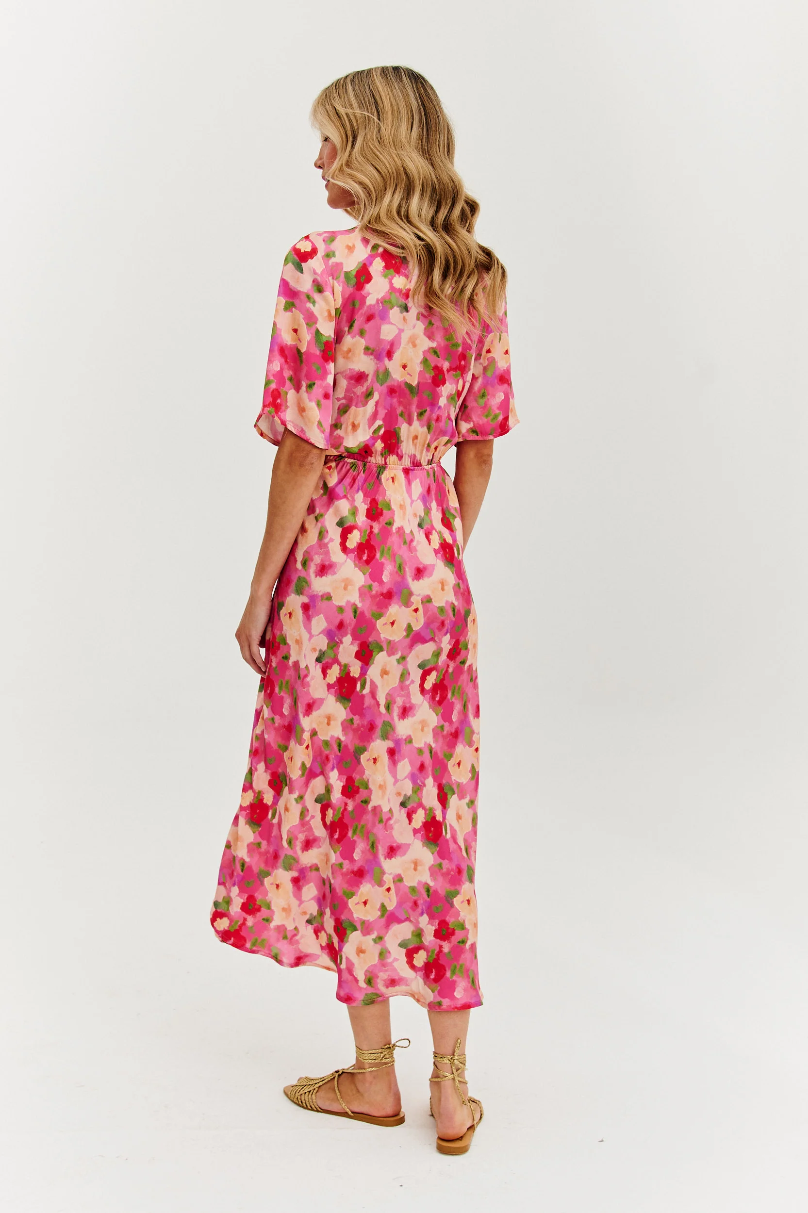 Sukienka midi dwustronna Fleurette - Image 17