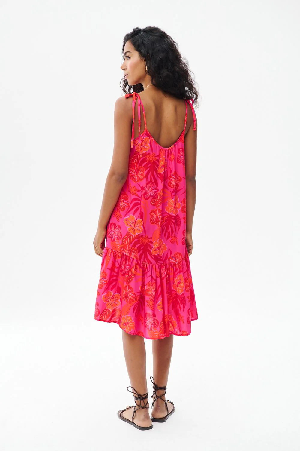 Sukienka mini na ramiączkach Aloha Dress - Image 4