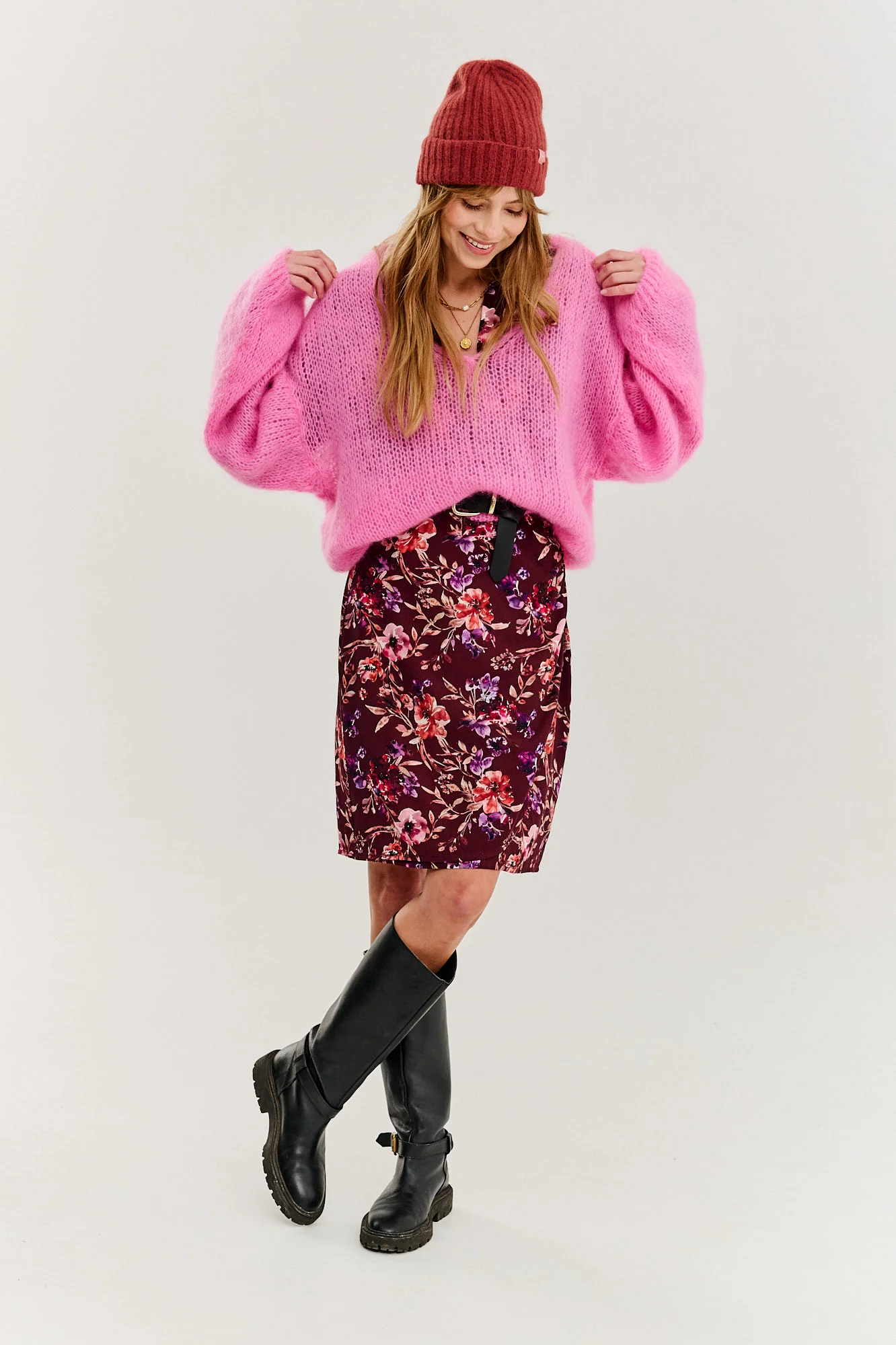 Sweter moherowy Bubblegum - Image 7