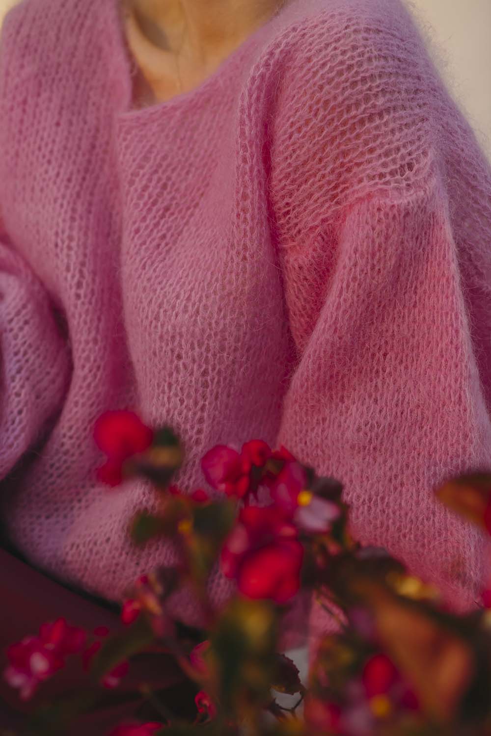 Sweter moherowy Bubblegum - Image 9