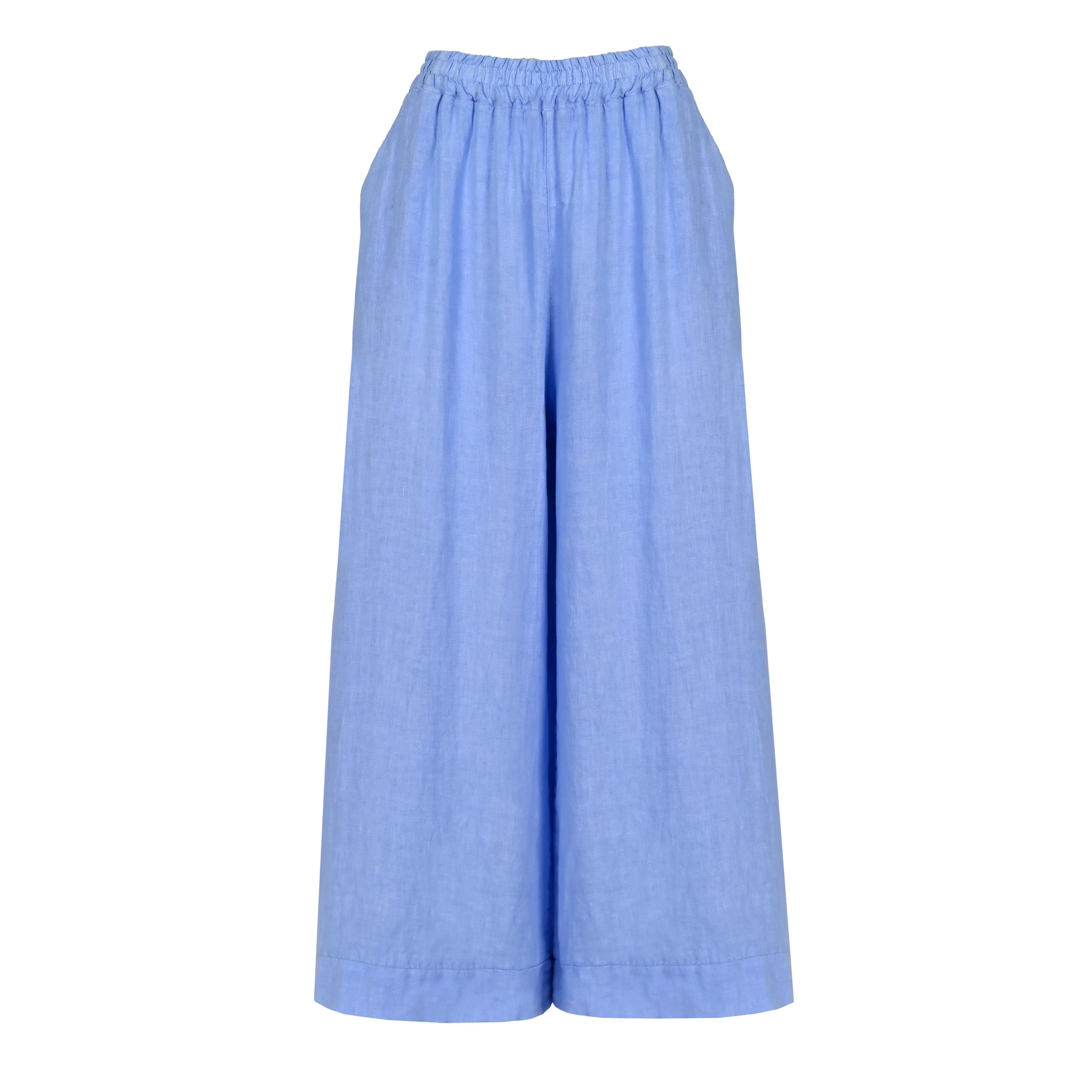 Szerokie spodnie lniane Light Breeze - Image 4