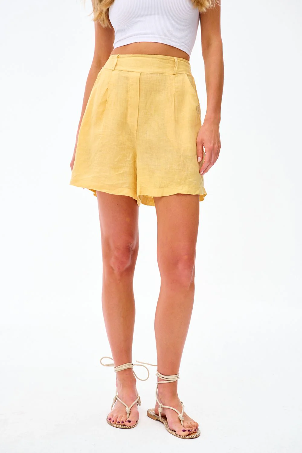 Szorty lniane Summer Chaser - Image 6